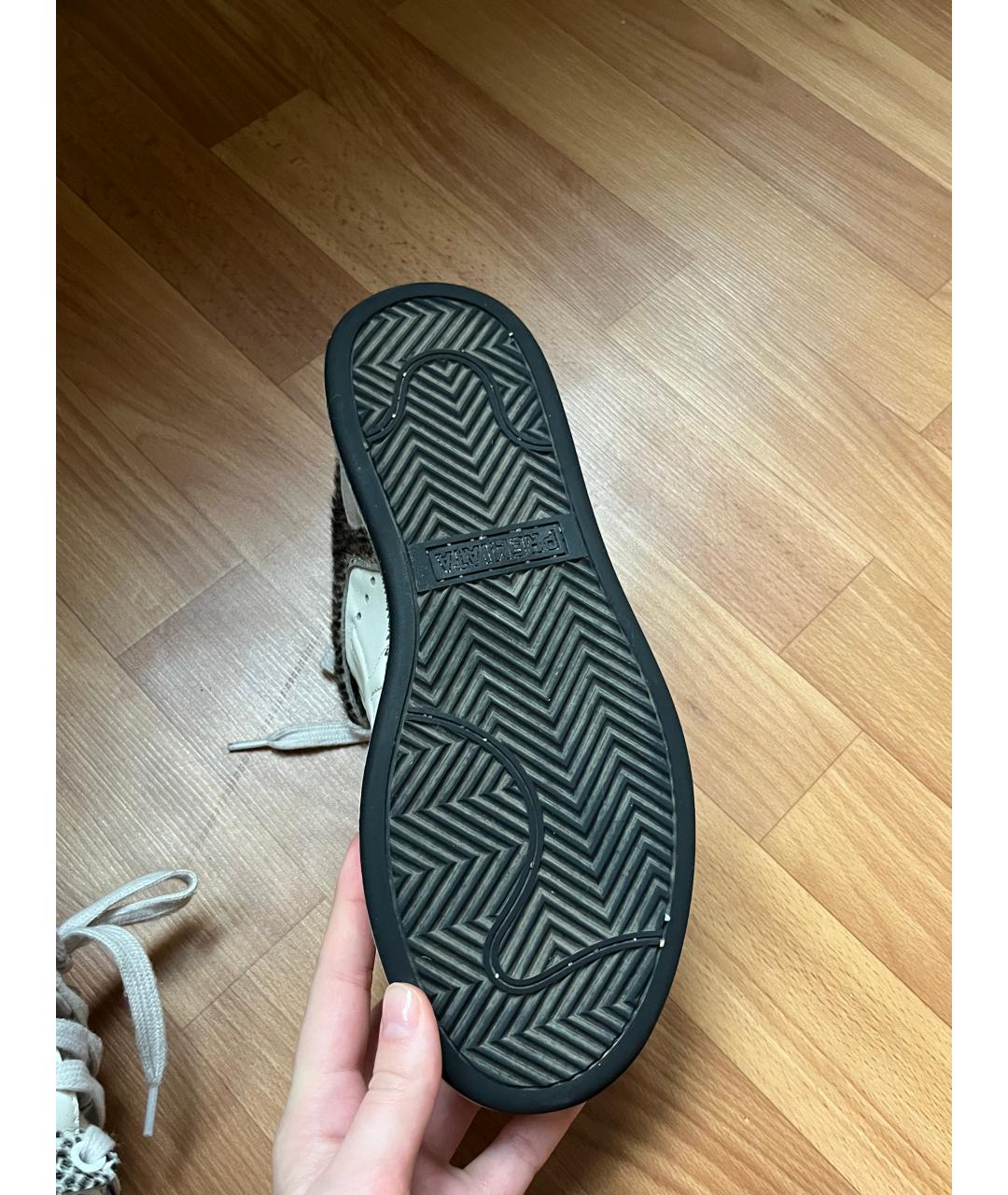 PREMIATA Белые кожаные кеды, фото 6