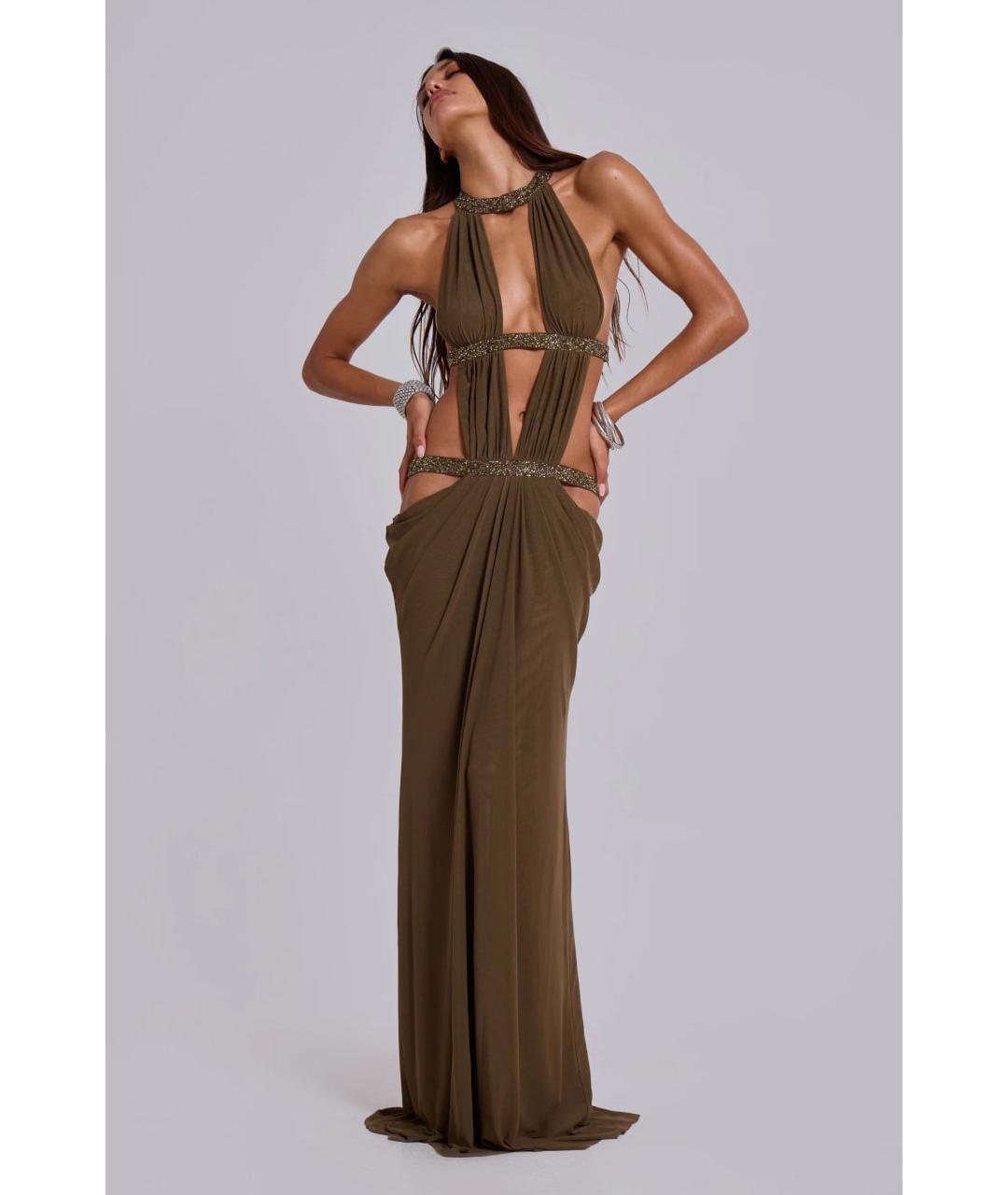 JADED LONDON Бежевое вечернее платье, фото 4