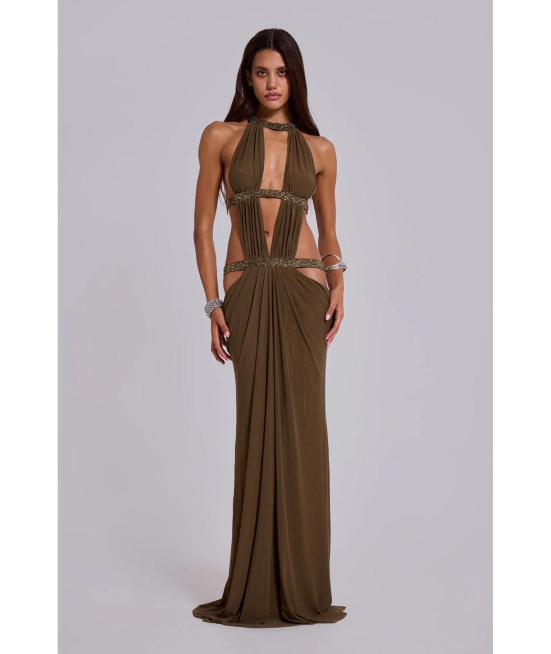 JADED LONDON Бежевое вечернее платье, фото 9