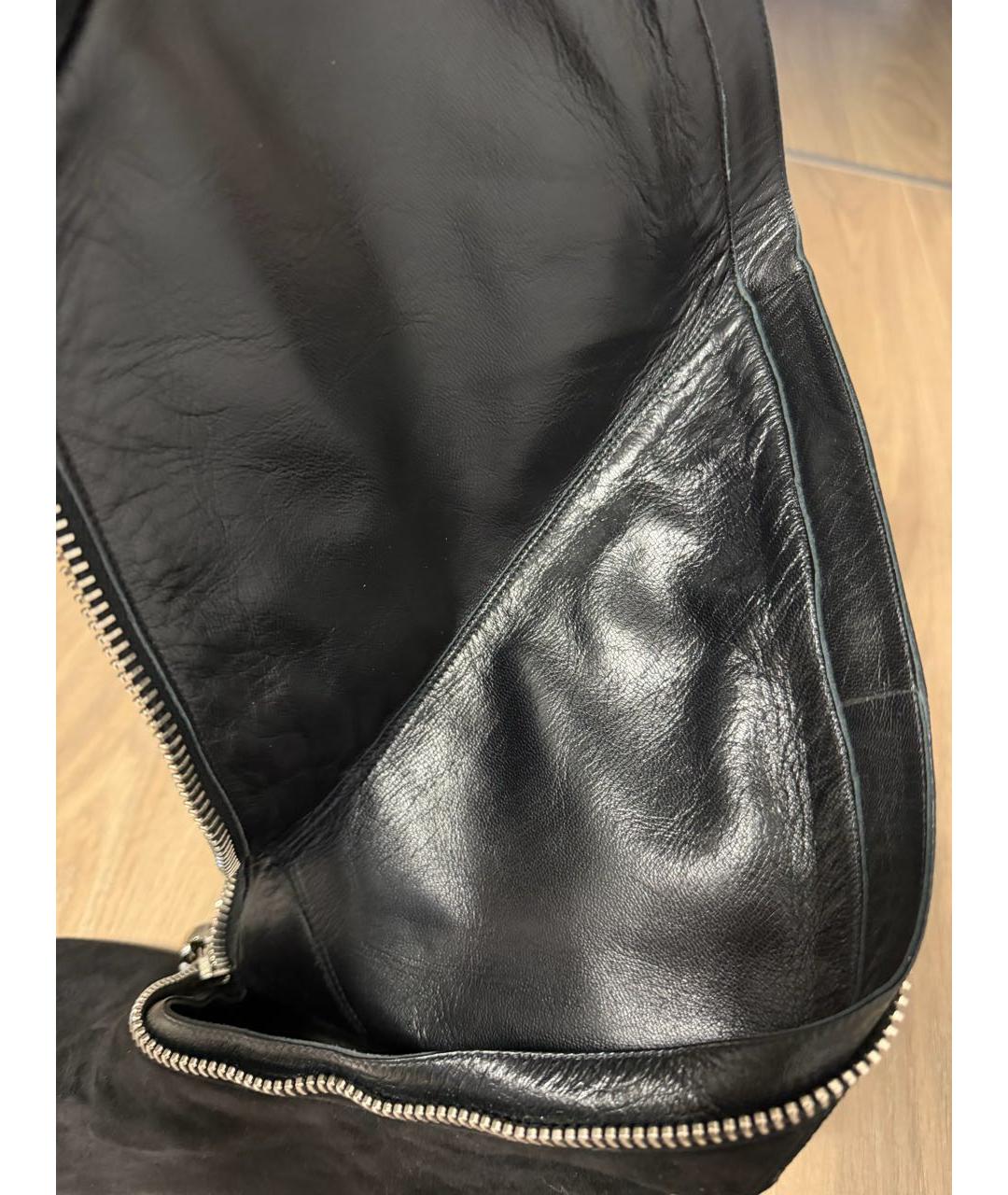 ALEXANDER MCQUEEN Черные замшевые сапоги, фото 5