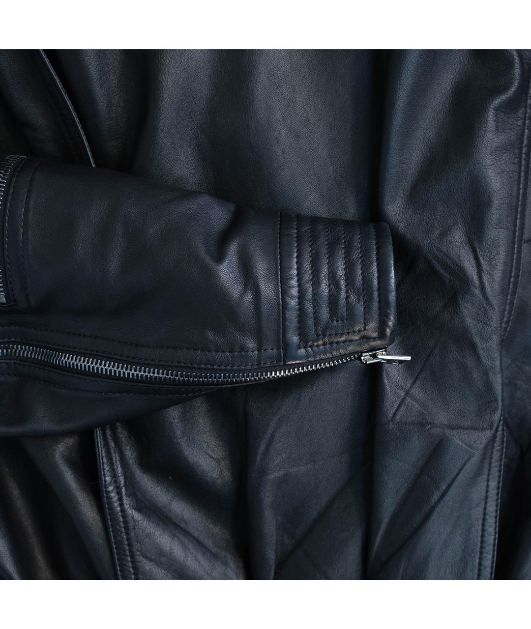 TOM FORD Черная кожаная куртка, фото 5
