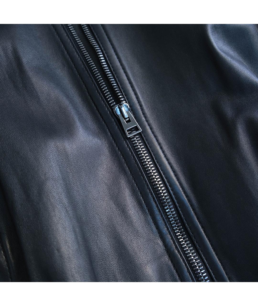 TOM FORD Черная кожаная куртка, фото 4