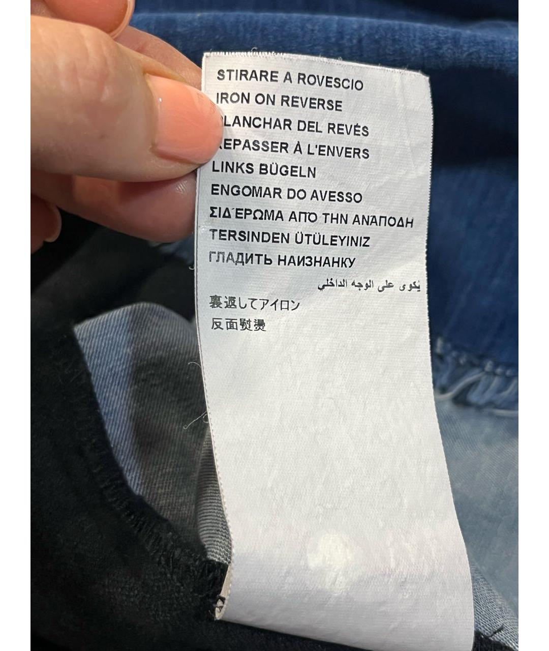 LOVE MOSCHINO Синее бархатное повседневное платье, фото 7