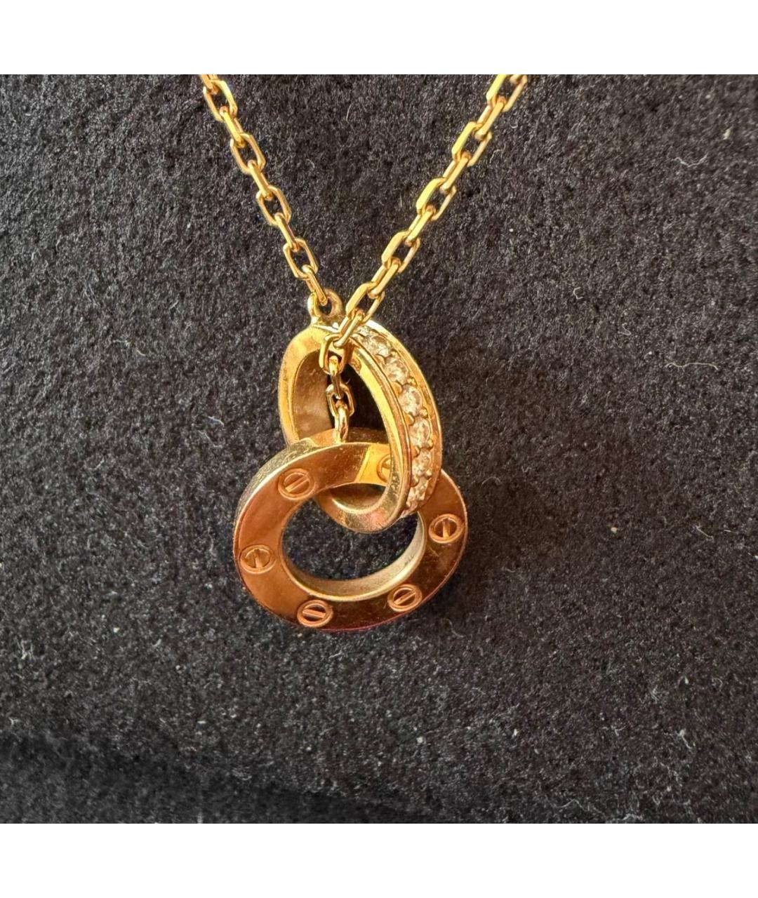 CARTIER Золотое колье из розового золота, фото 3