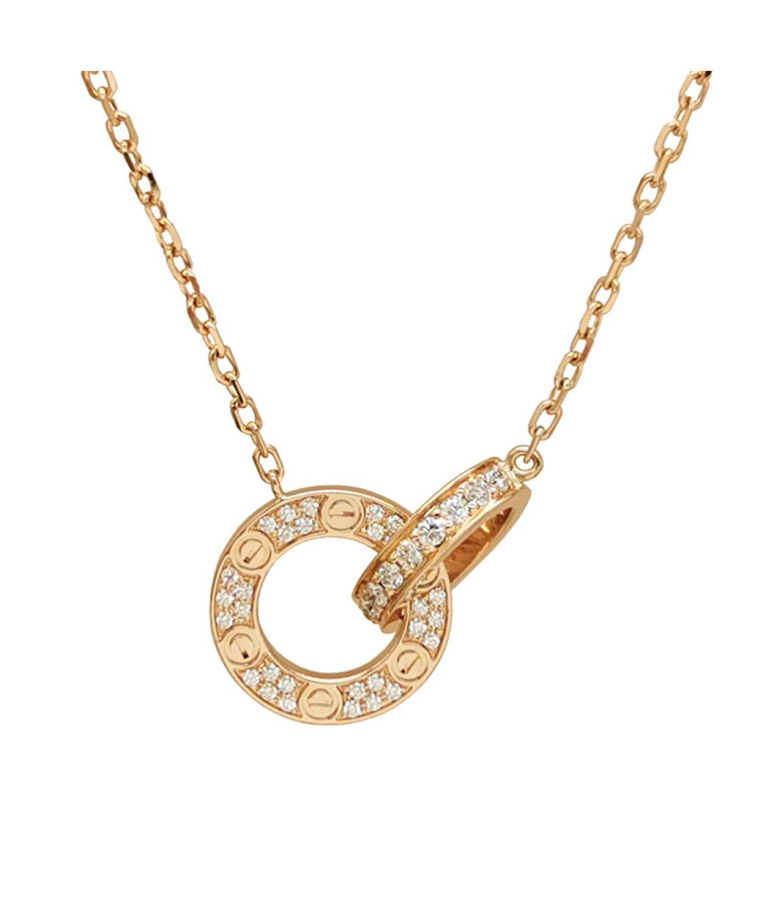 CARTIER Золотое колье из розового золота, фото 6
