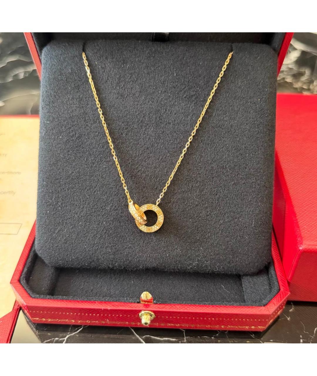 CARTIER Золотое колье из розового золота, фото 2