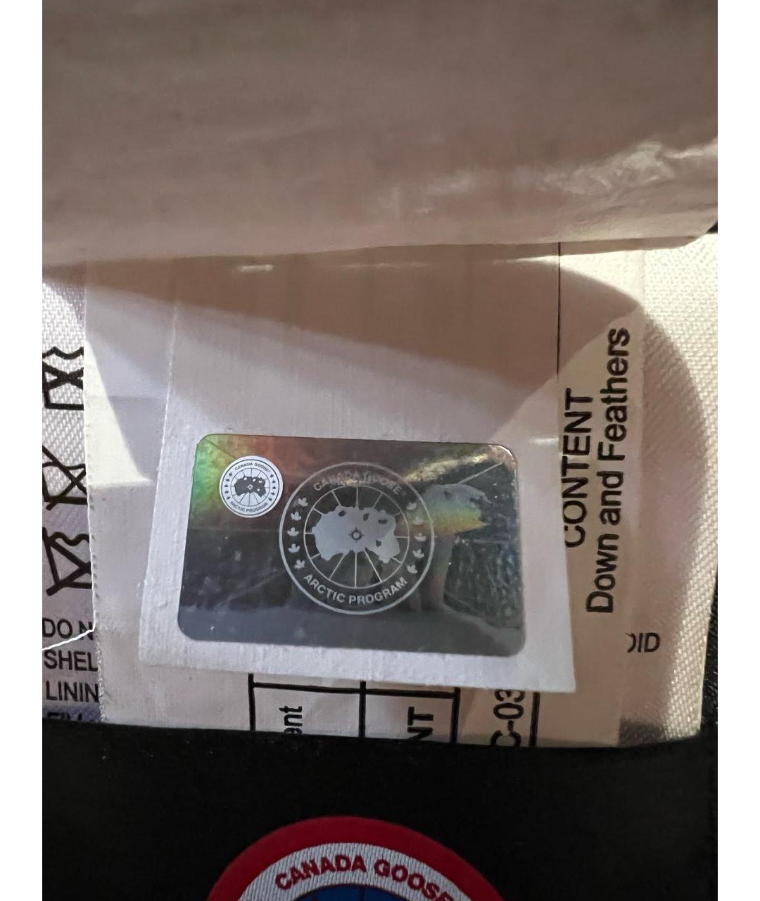 CANADA GOOSE Бежевый пуховик, фото 8