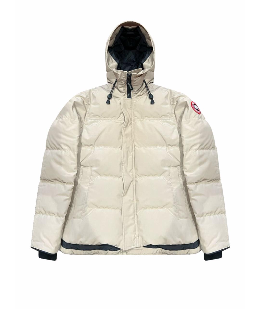 CANADA GOOSE Бежевый пуховик, фото 1