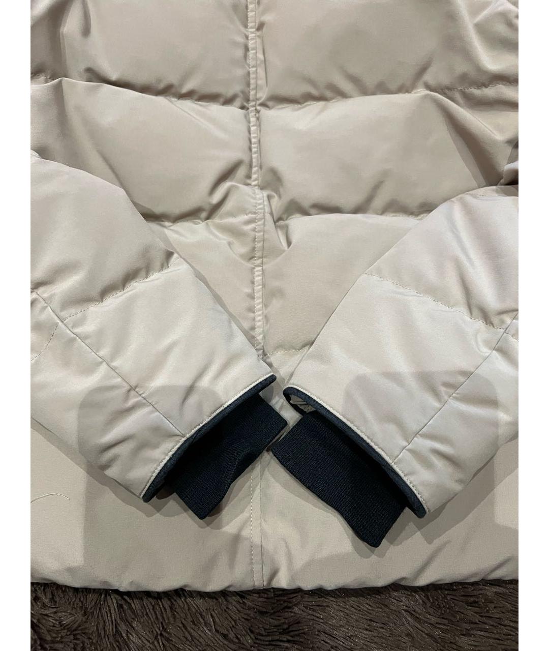 CANADA GOOSE Бежевый пуховик, фото 5