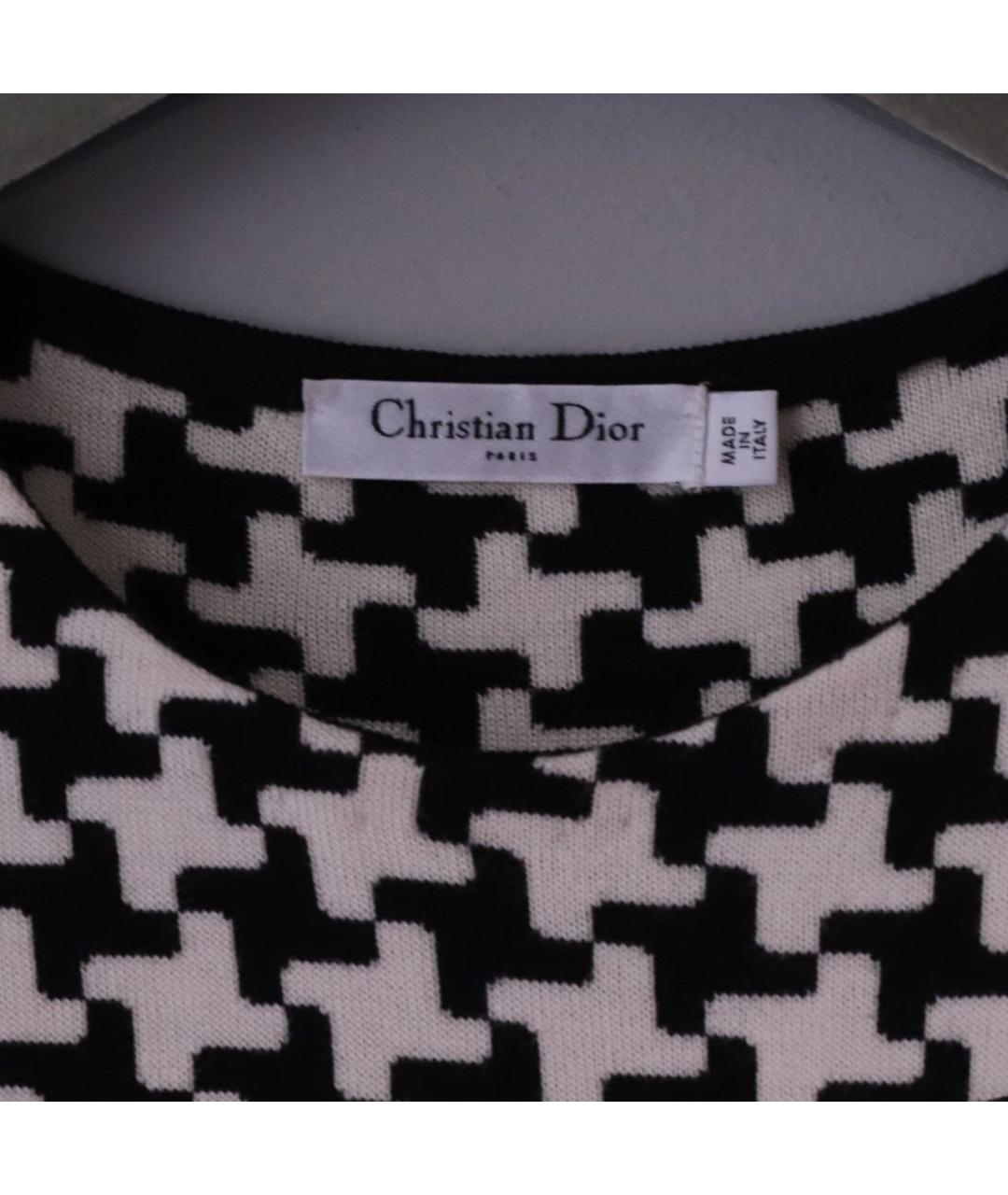 CHRISTIAN DIOR Мульти шерстяной джемпер / свитер, фото 4