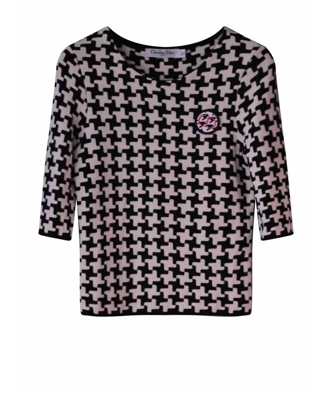 CHRISTIAN DIOR Мульти шерстяной джемпер / свитер, фото 1