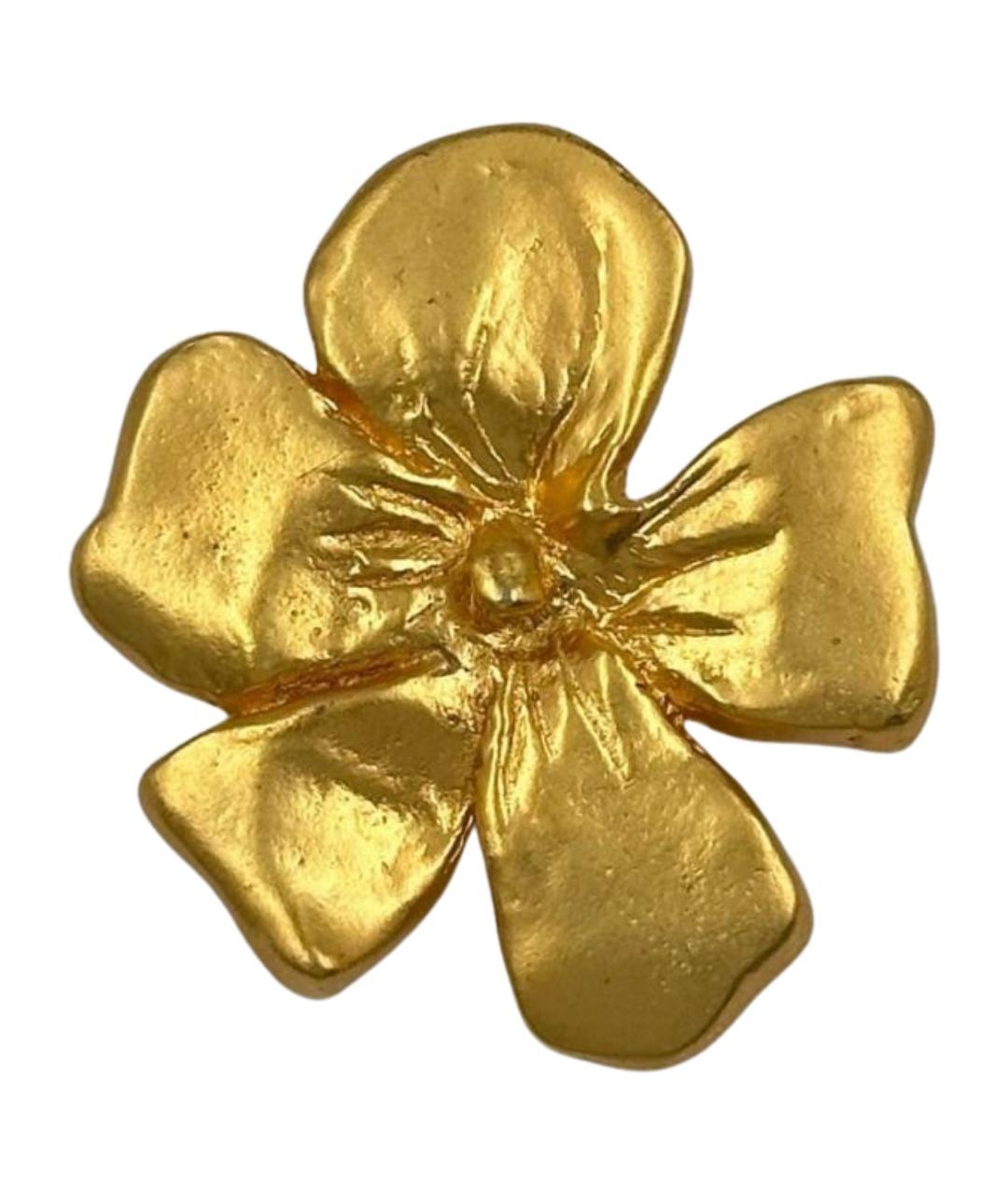 KENZO Золотая позолоченная булавка / брошь, фото 1