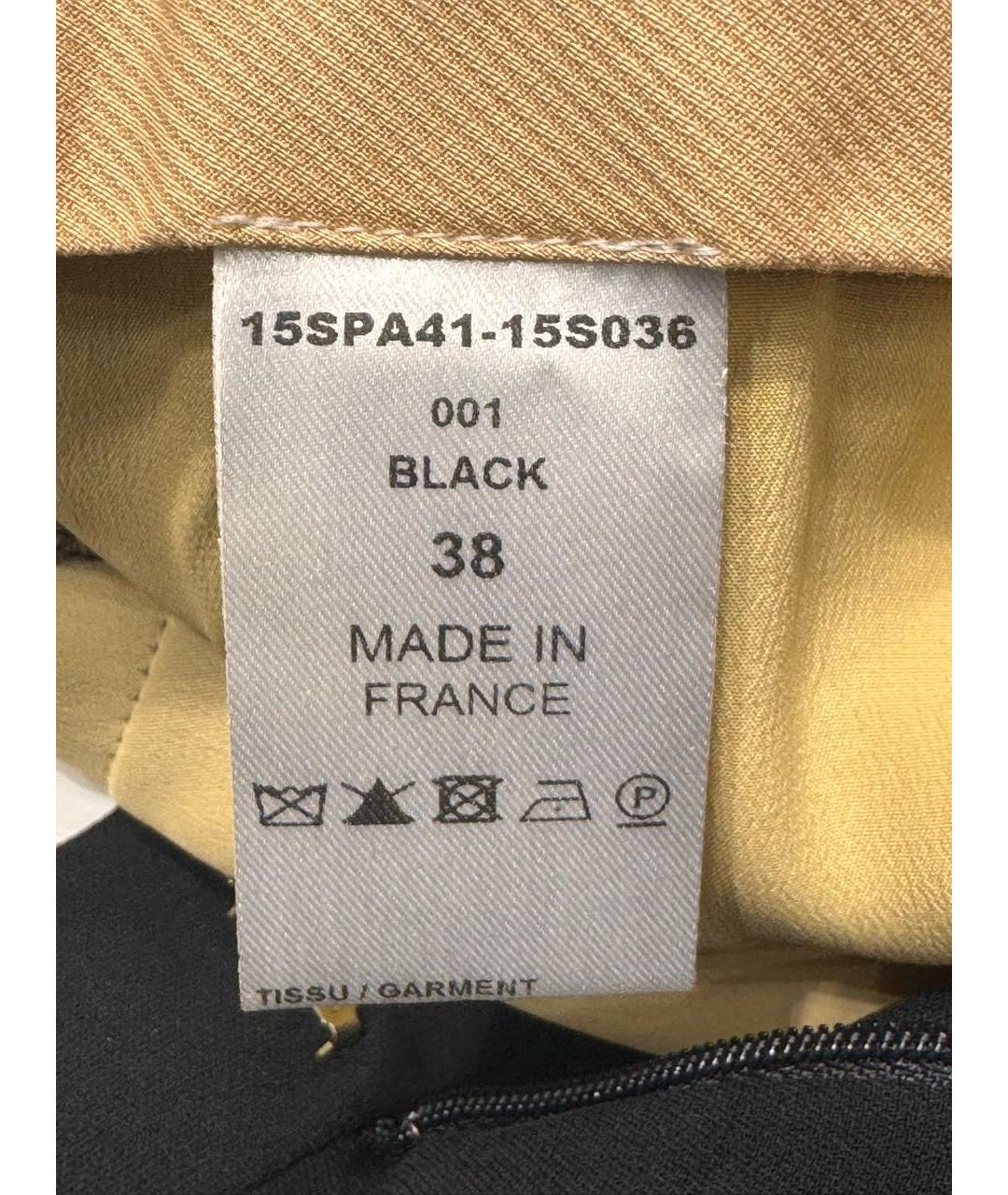 CHLOE Черные шелковые брюки широкие, фото 6