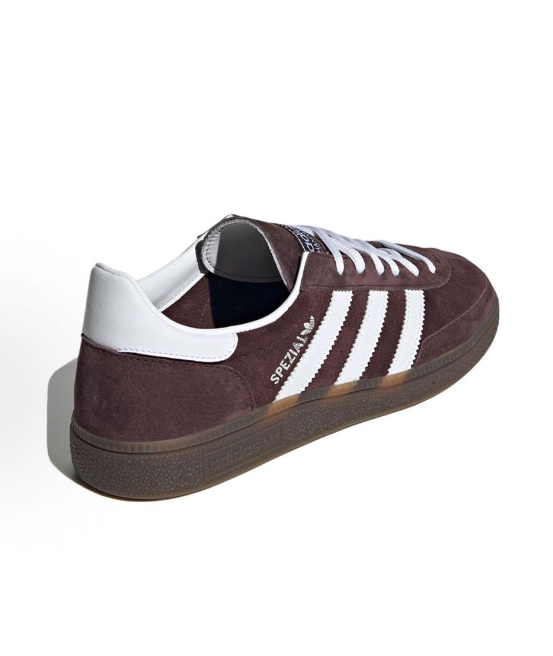 ADIDAS Коричневые замшевые кроссовки, фото 4