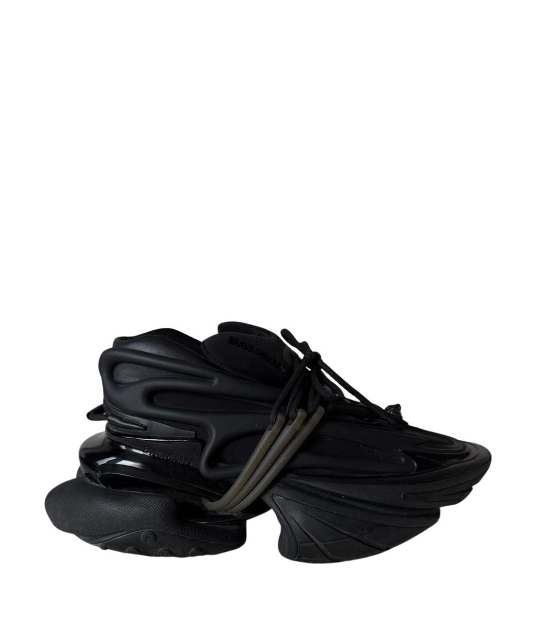 BALMAIN Черные кроссовки, фото 1