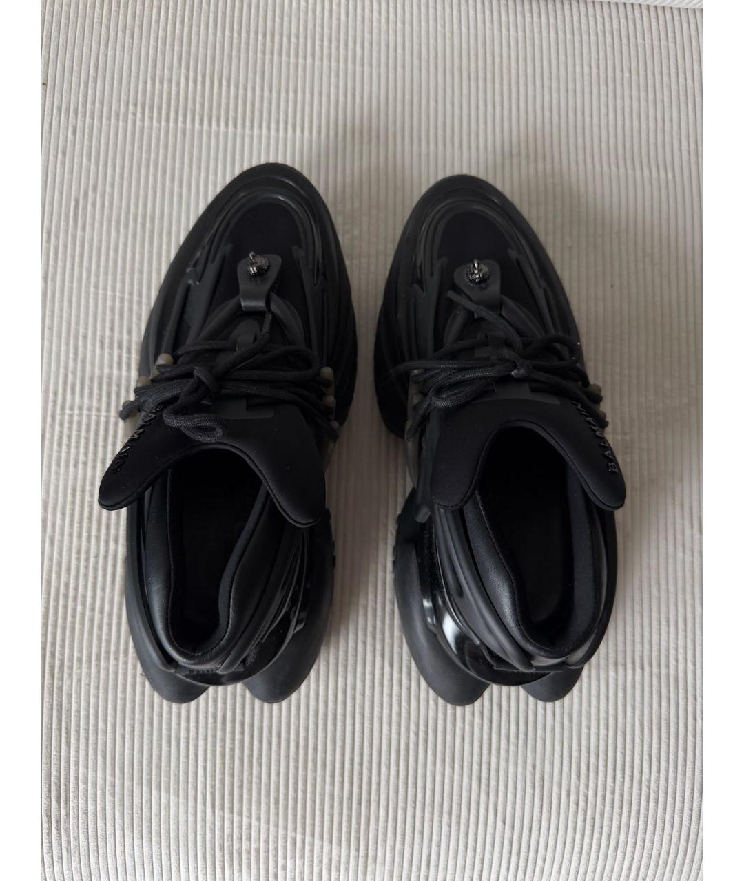 BALMAIN Черные кроссовки, фото 3