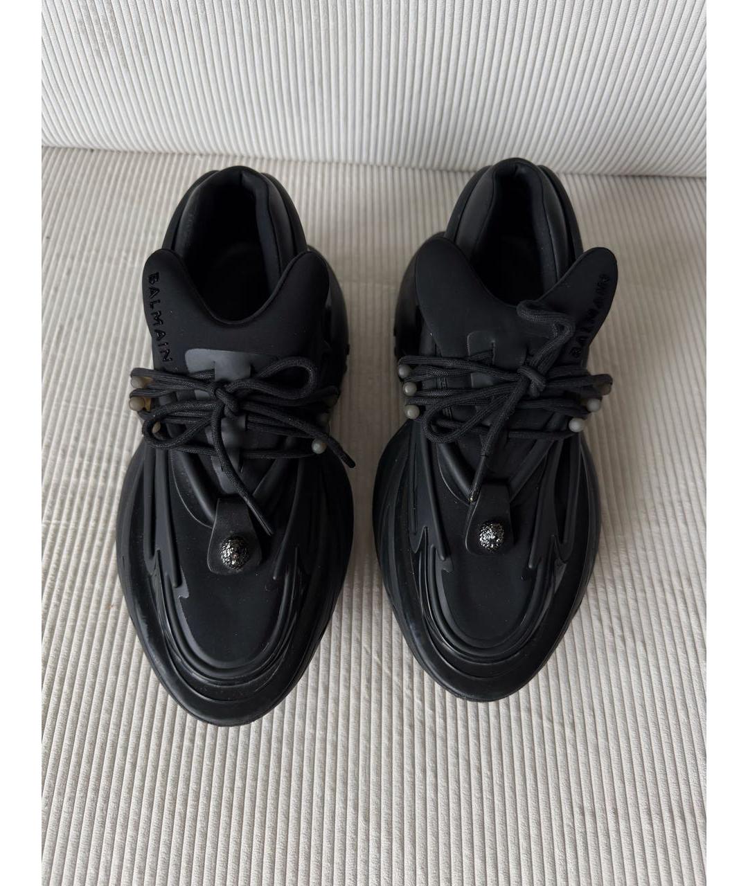 BALMAIN Черные кроссовки, фото 2