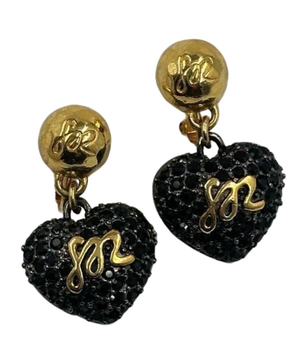 SONIA RYKIEL Золотые позолоченные клипсы, фото 1