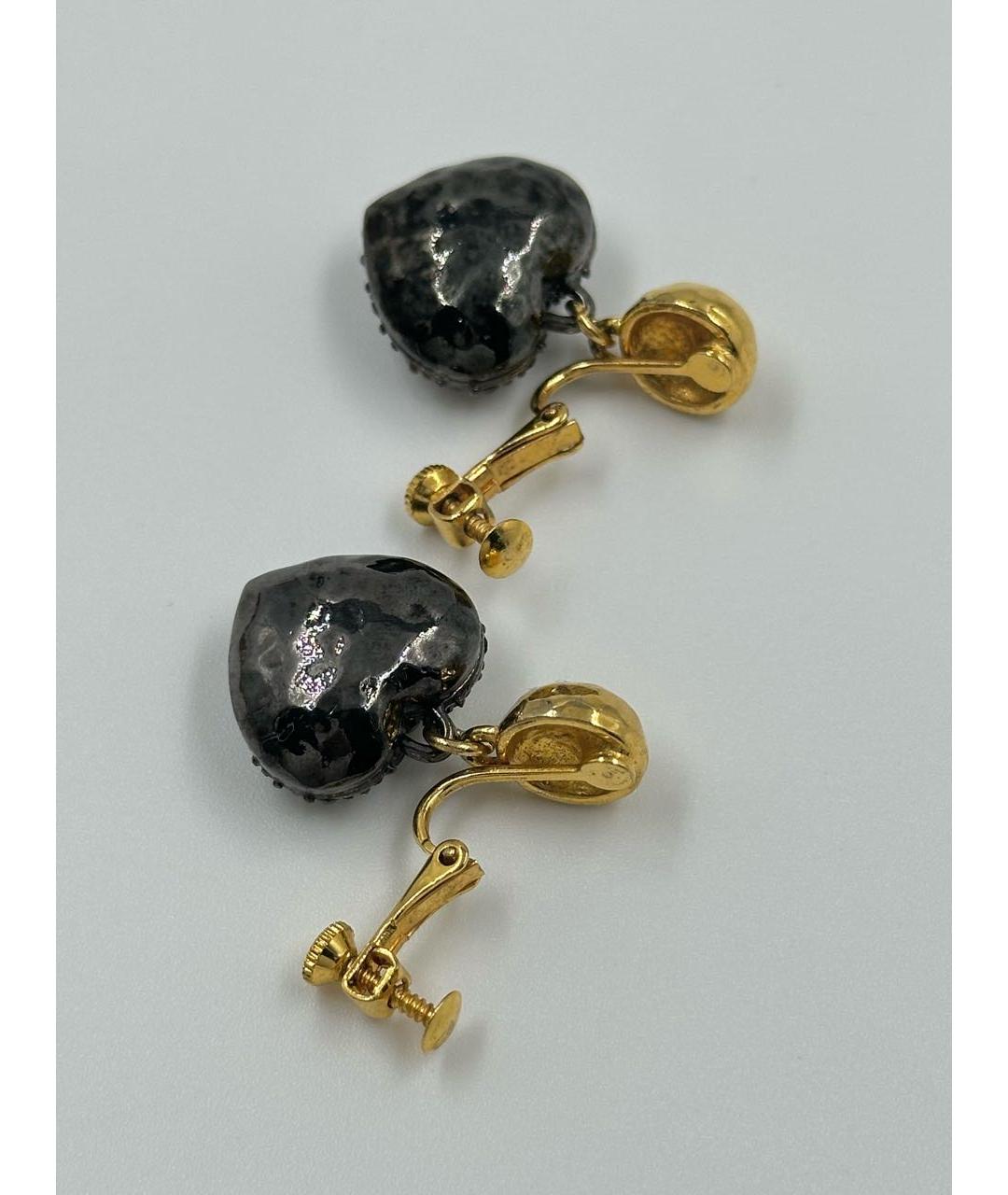 SONIA RYKIEL Золотые позолоченные клипсы, фото 3