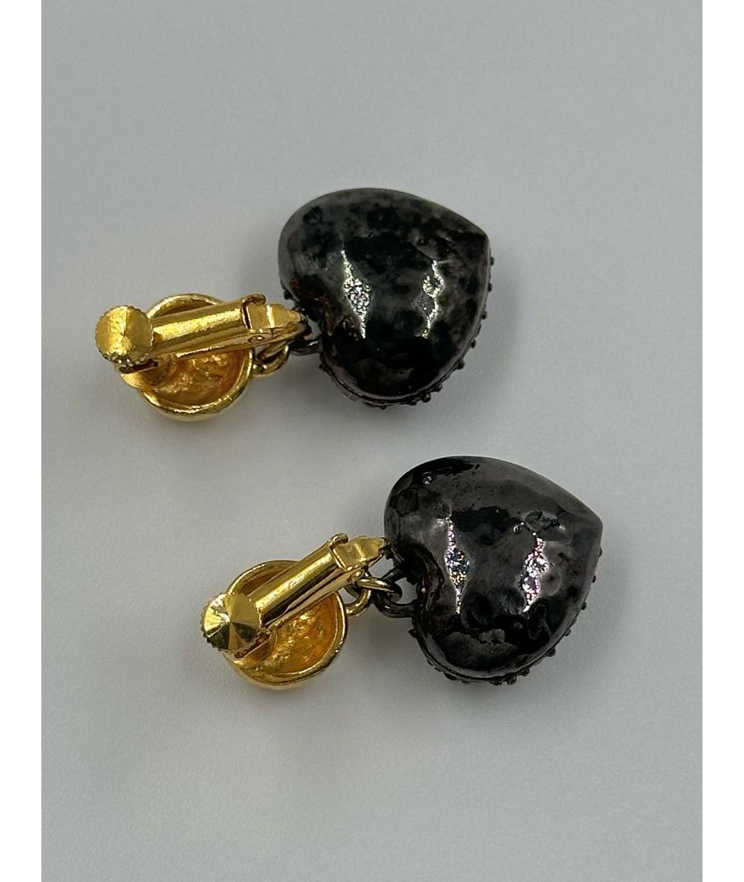 SONIA RYKIEL Золотые позолоченные клипсы, фото 2