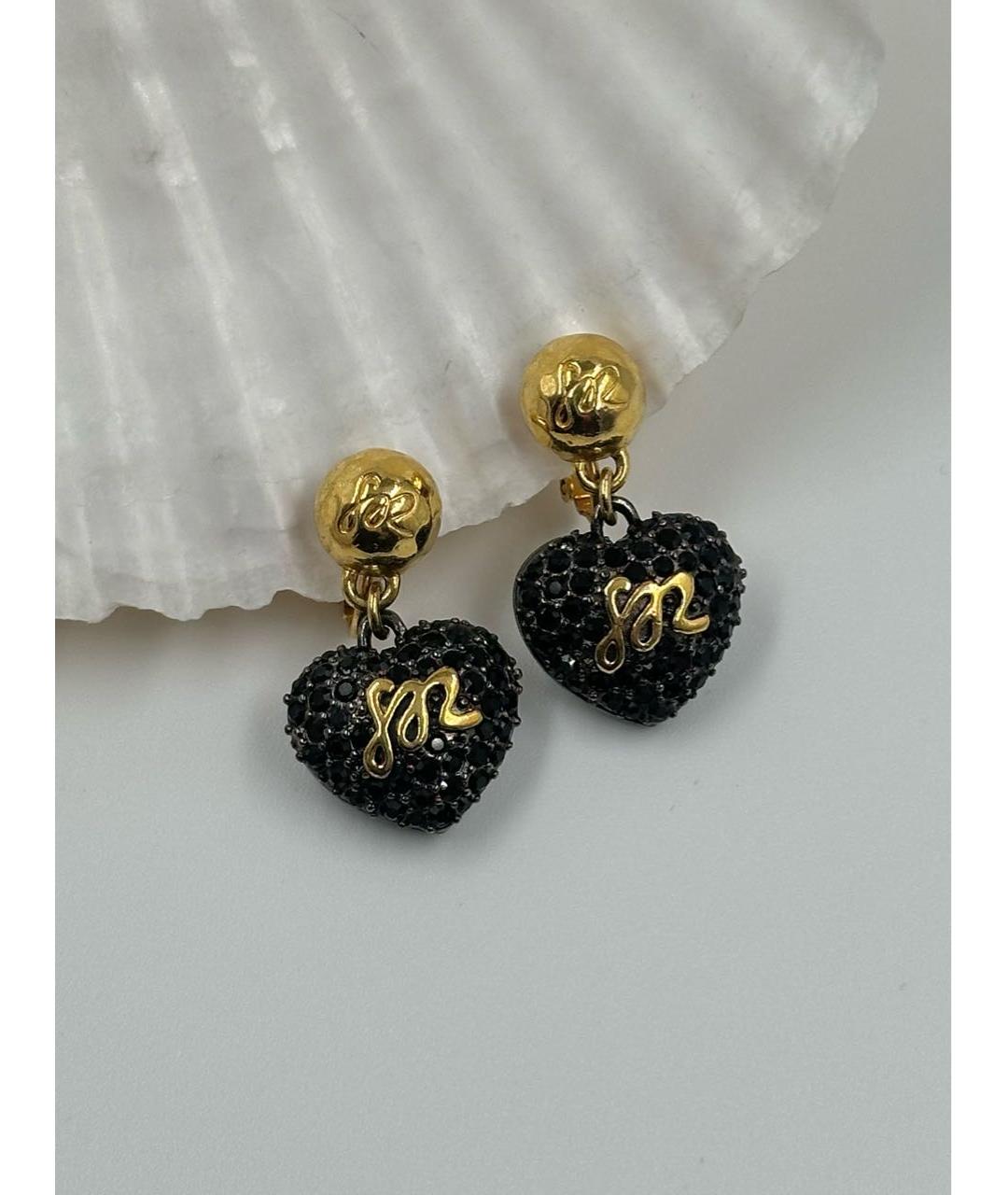 SONIA RYKIEL Золотые позолоченные клипсы, фото 7