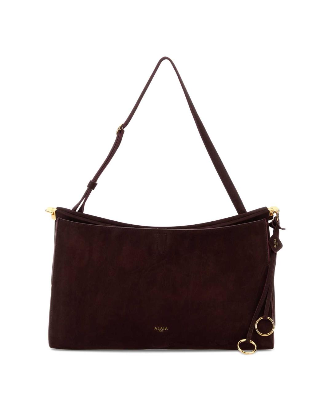 ALAIA Фиолетовая кожаная сумка через плечо, фото 1