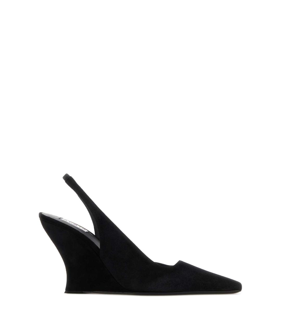 ALAIA Черные замшевые туфли, фото 1