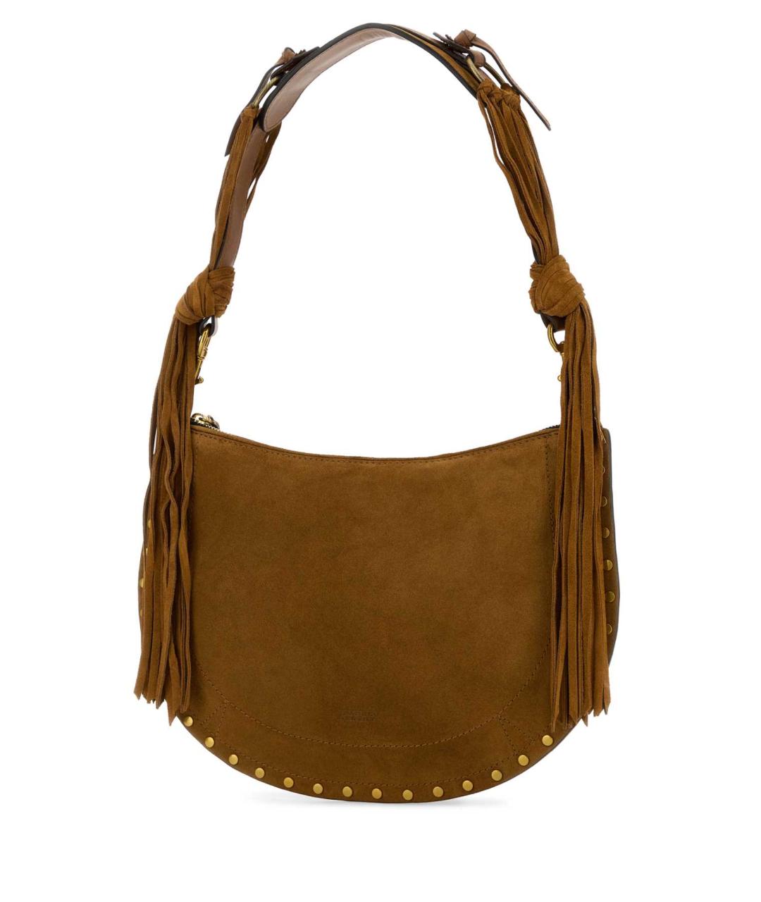 ISABEL MARANT Коричневая замшевая сумка через плечо, фото 2