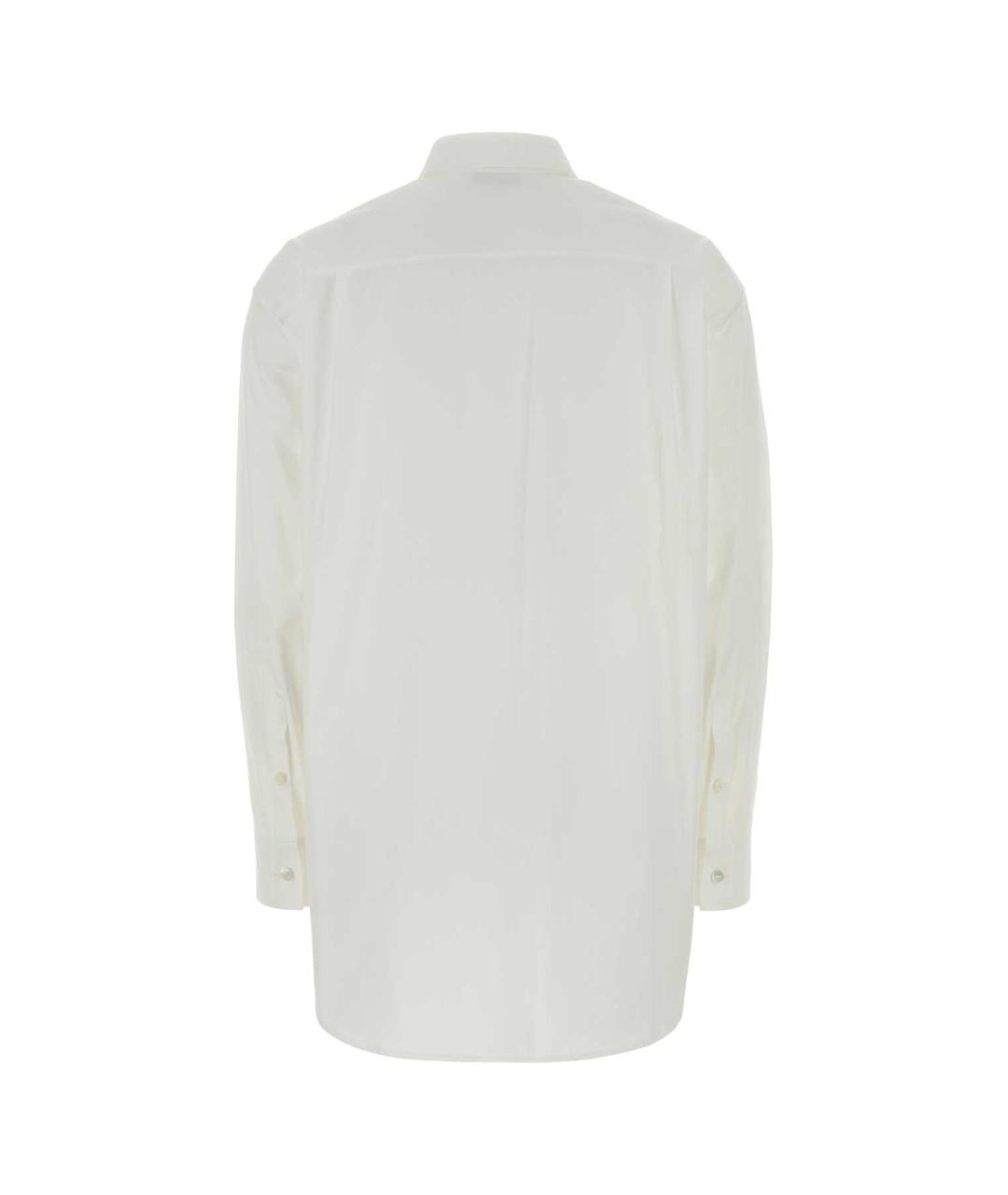 JIL SANDER Белая хлопковая рубашка, фото 2