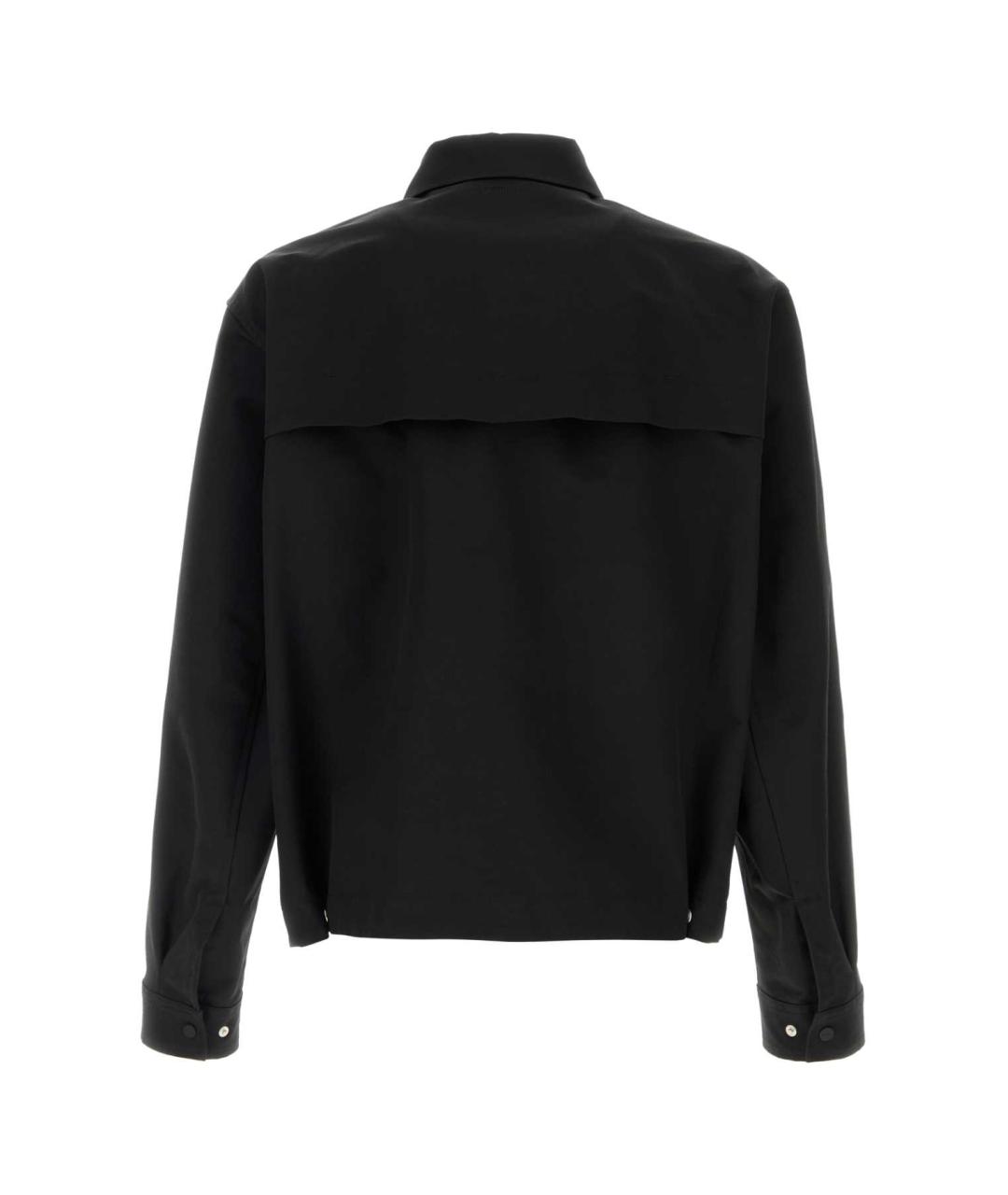 HERNO Черная хлопковая куртка, фото 2