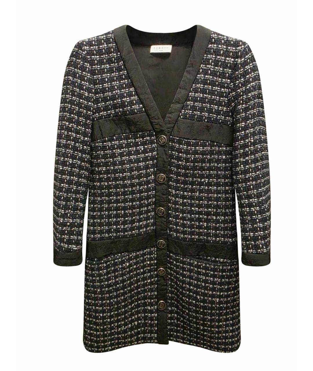 SANDRO Мульти твидовое повседневное платье, фото 1