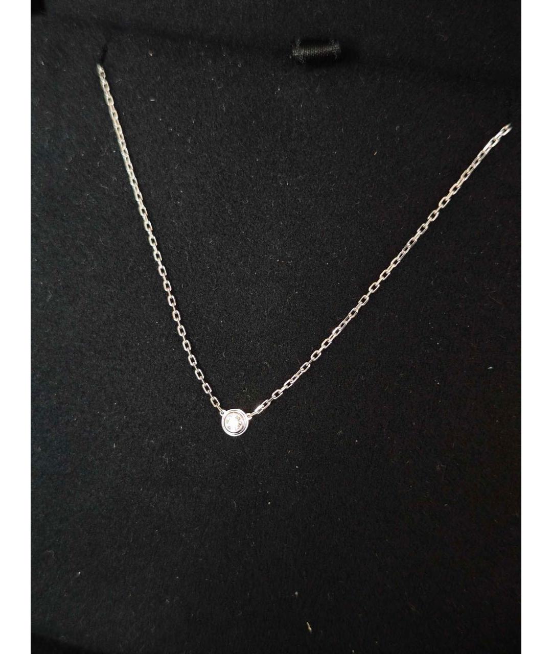 CARTIER Белое колье из белого золота, фото 2