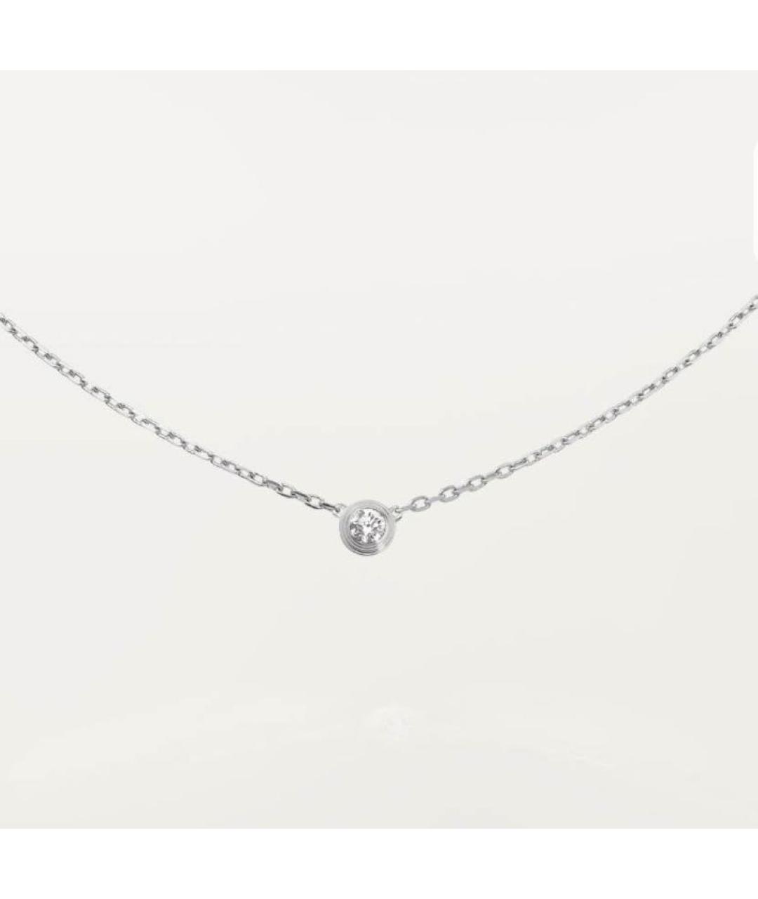 CARTIER Белое колье из белого золота, фото 6