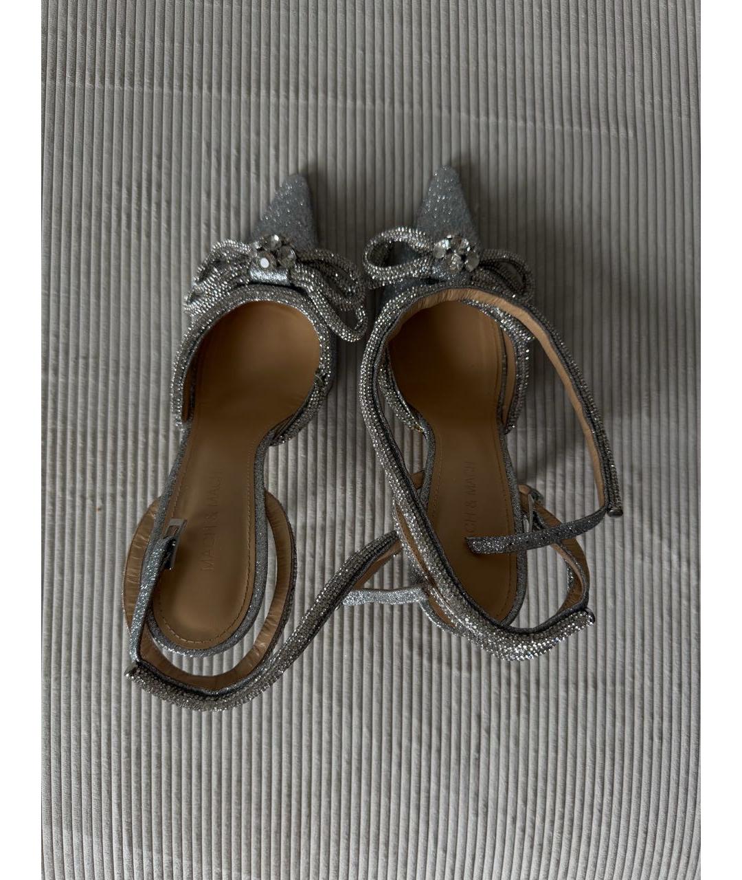 MACH&MACH Серебряные туфли, фото 3