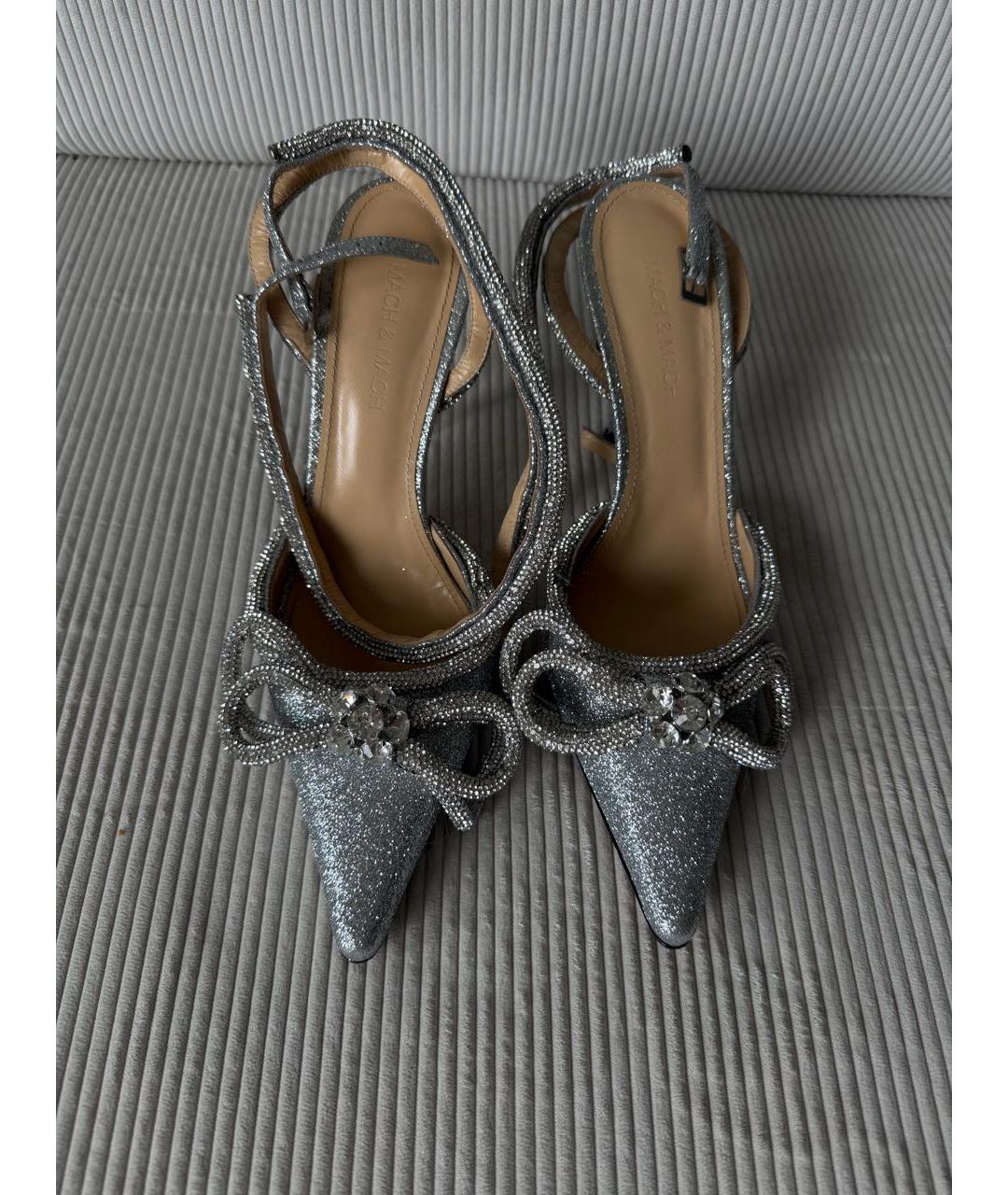 MACH&MACH Серебряные туфли, фото 2