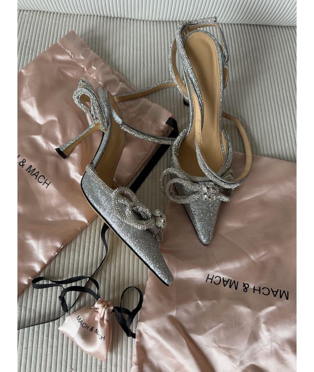 MACH&MACH Серебряные туфли, фото 5