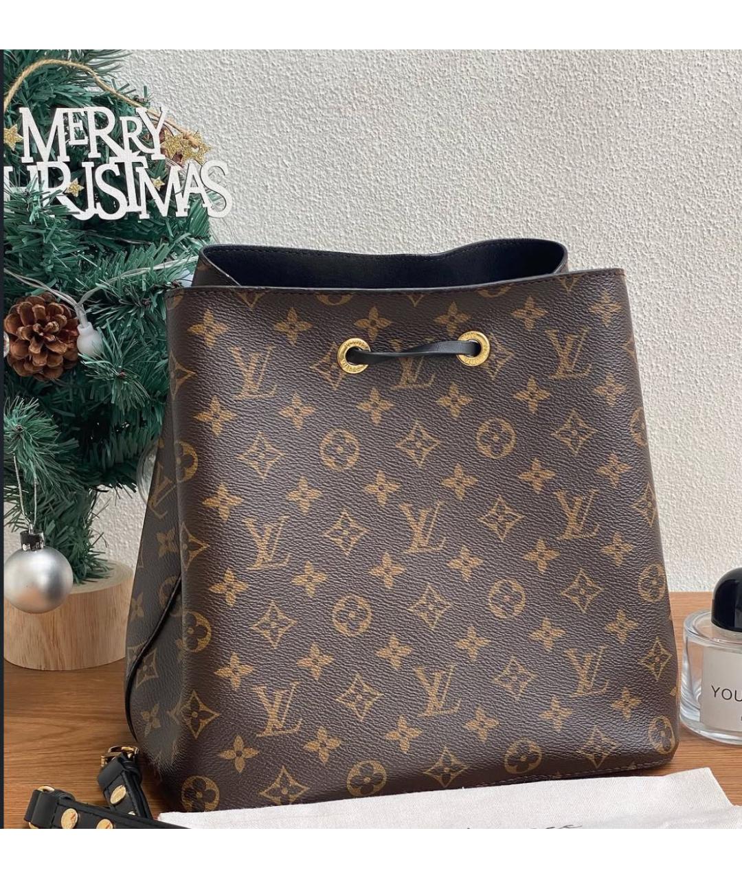 LOUIS VUITTON Коричневая сумка через плечо, фото 2