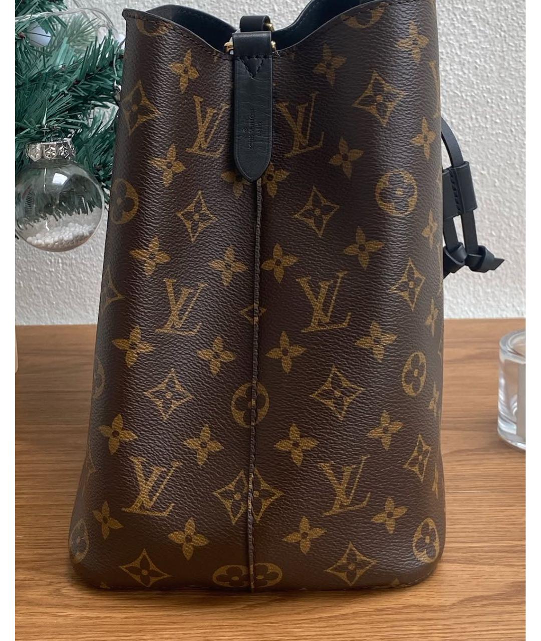 LOUIS VUITTON Коричневая сумка через плечо, фото 3