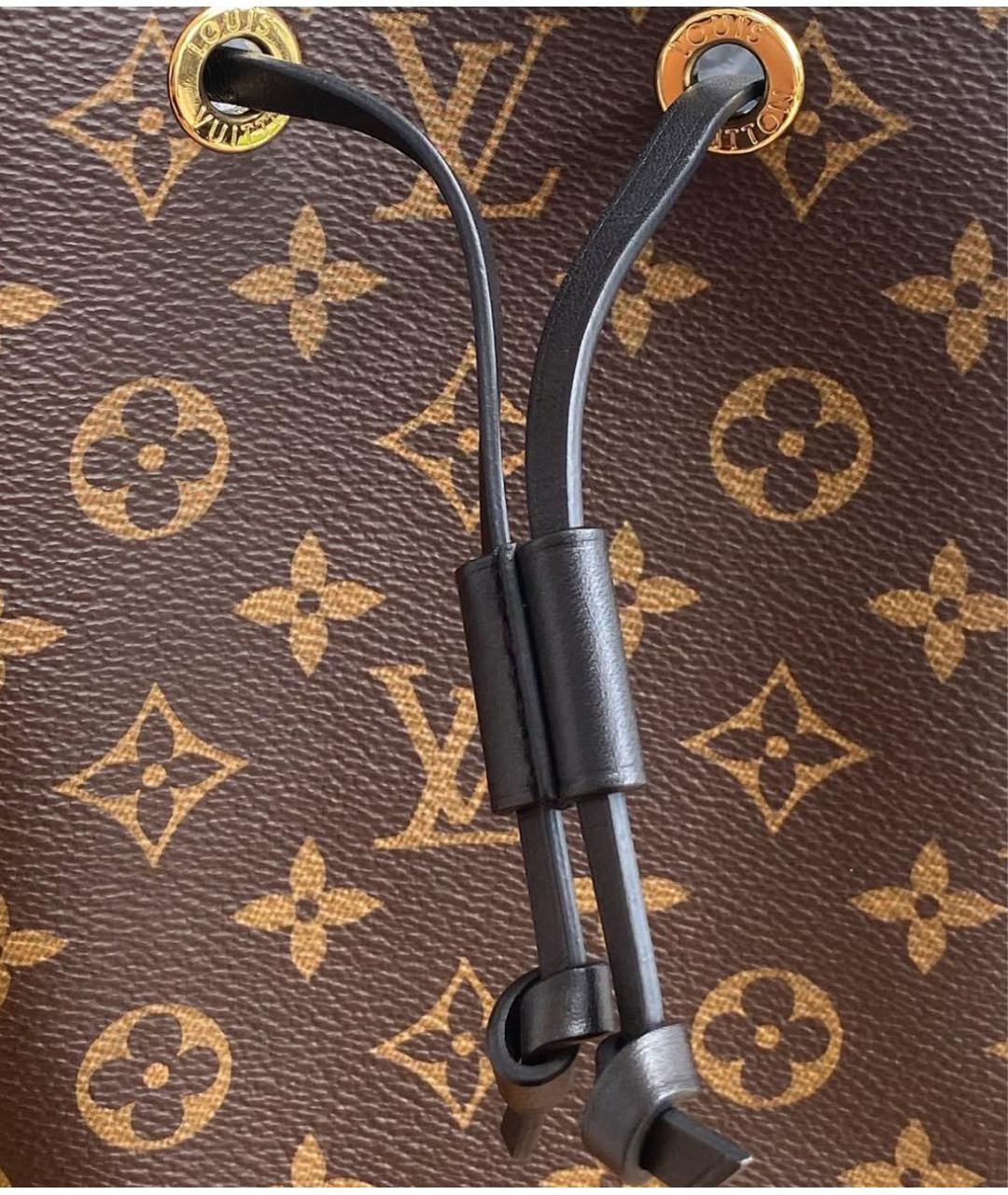 LOUIS VUITTON Коричневая сумка через плечо, фото 6