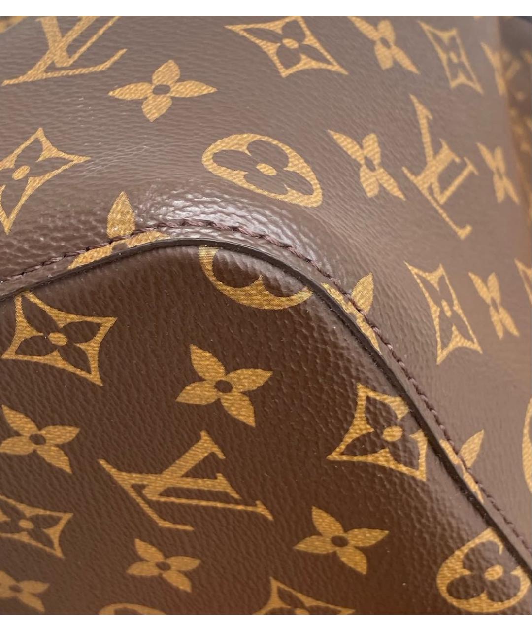 LOUIS VUITTON Коричневая сумка через плечо, фото 5