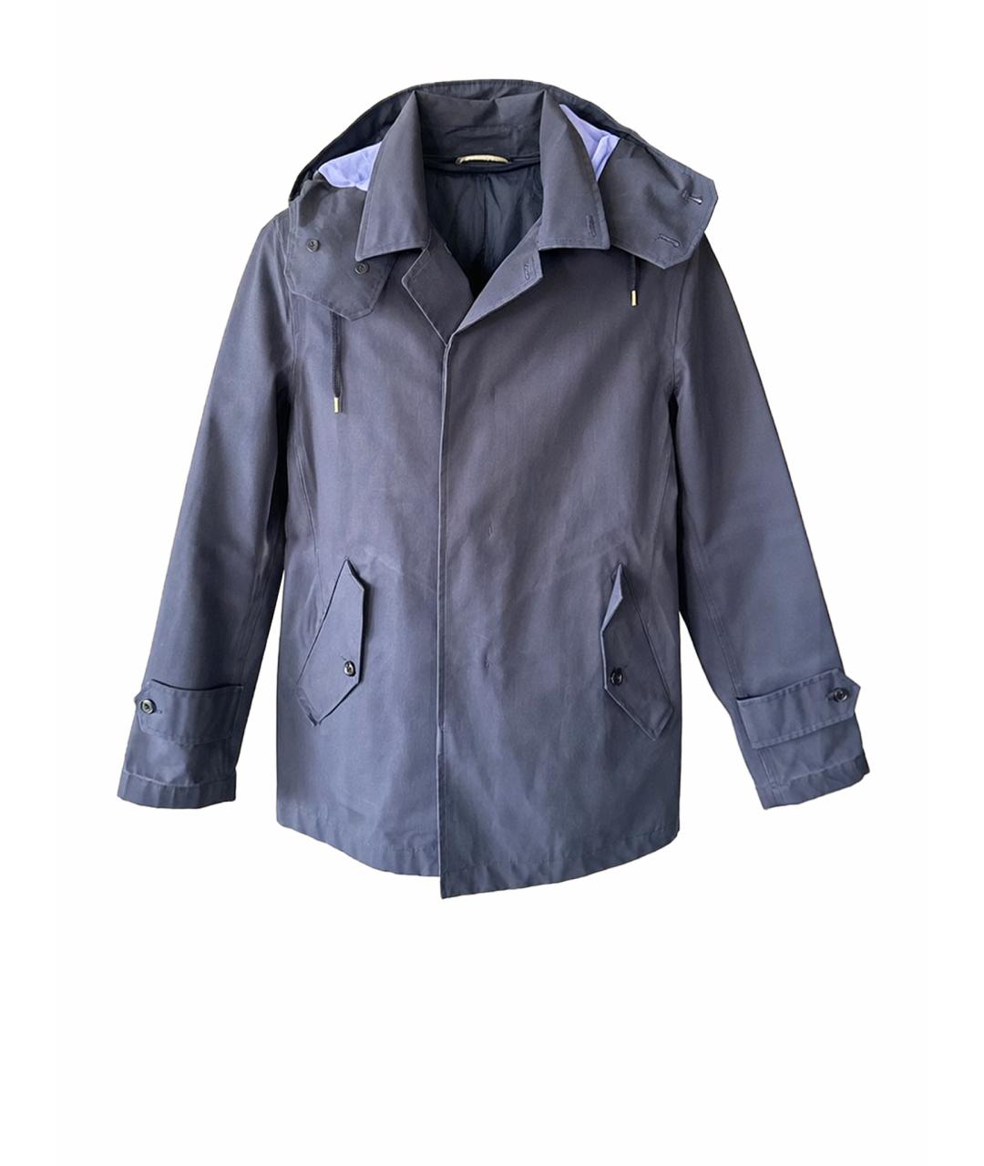 NANAMICA Синий полиамидовый тренч / плащ, фото 1