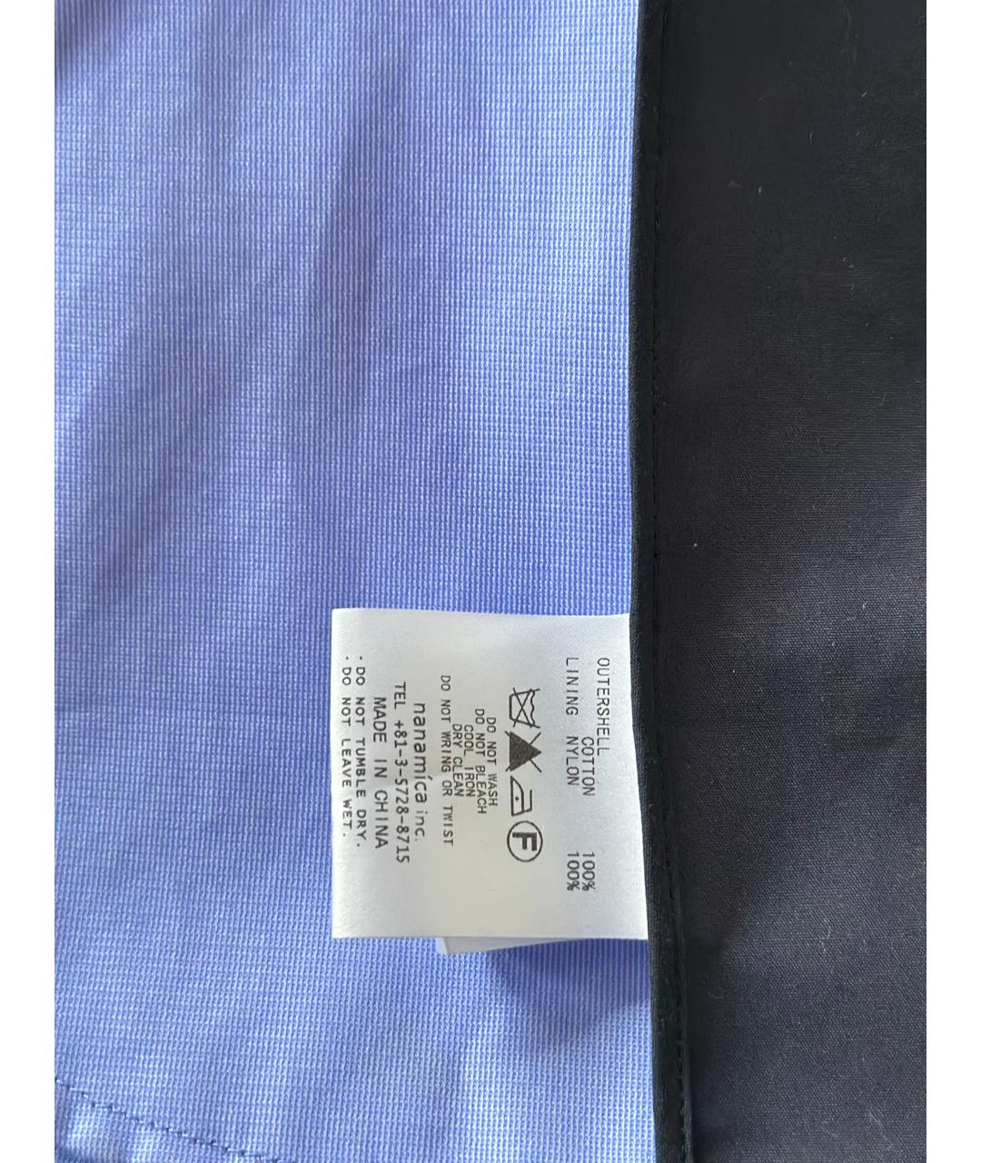 NANAMICA Синий полиамидовый тренч / плащ, фото 6