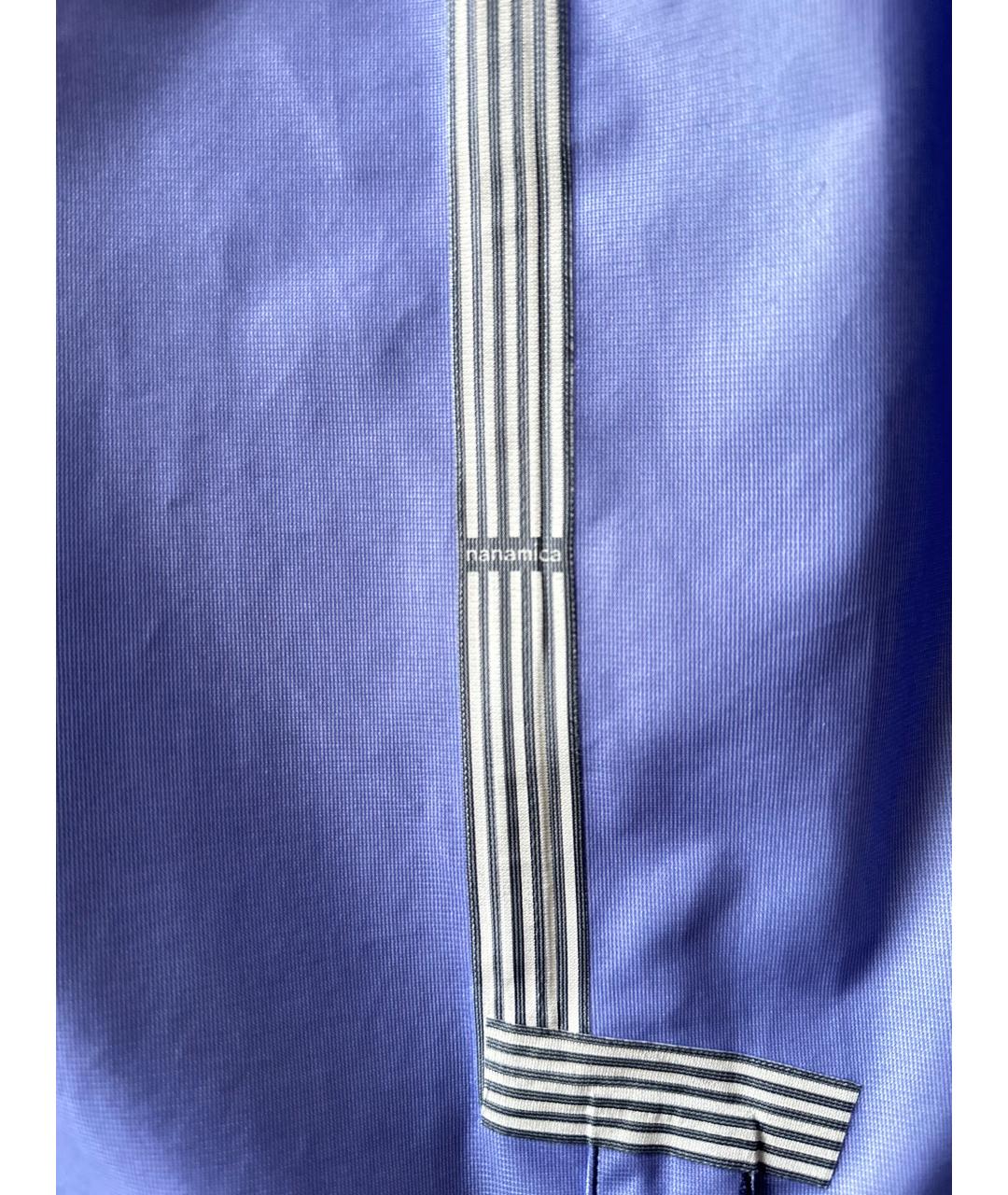 NANAMICA Синий полиамидовый тренч / плащ, фото 7