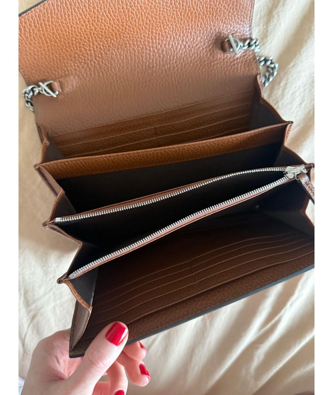 GUCCI Синяя деним сумка через плечо, фото 4