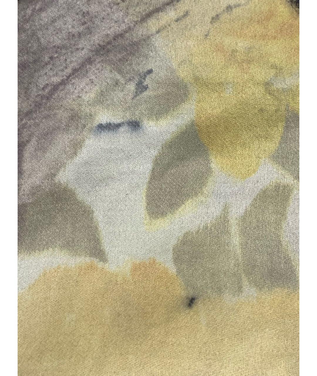 LANVIN Желтое шелковое коктейльное платье, фото 7