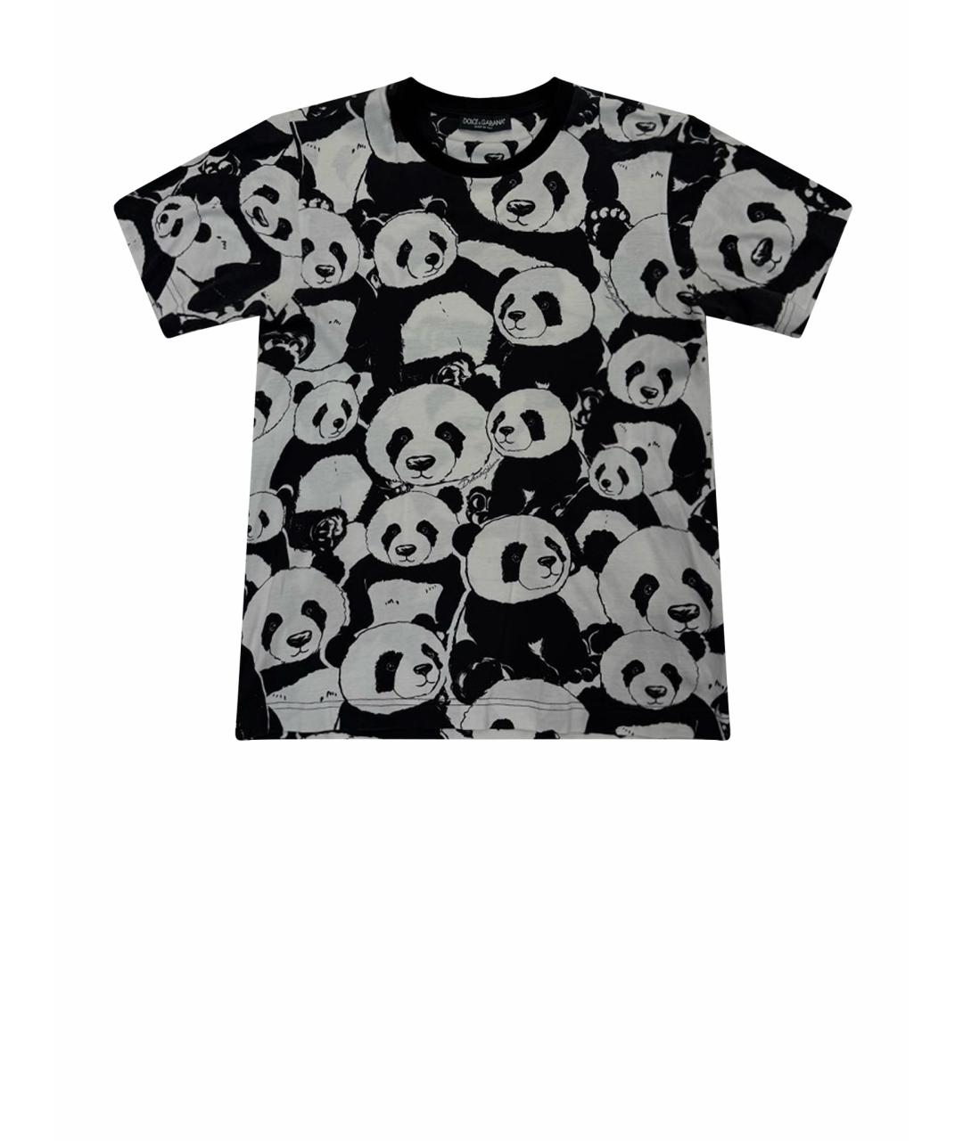 DOLCE&GABBANA Белая хлопковая футболка, фото 1