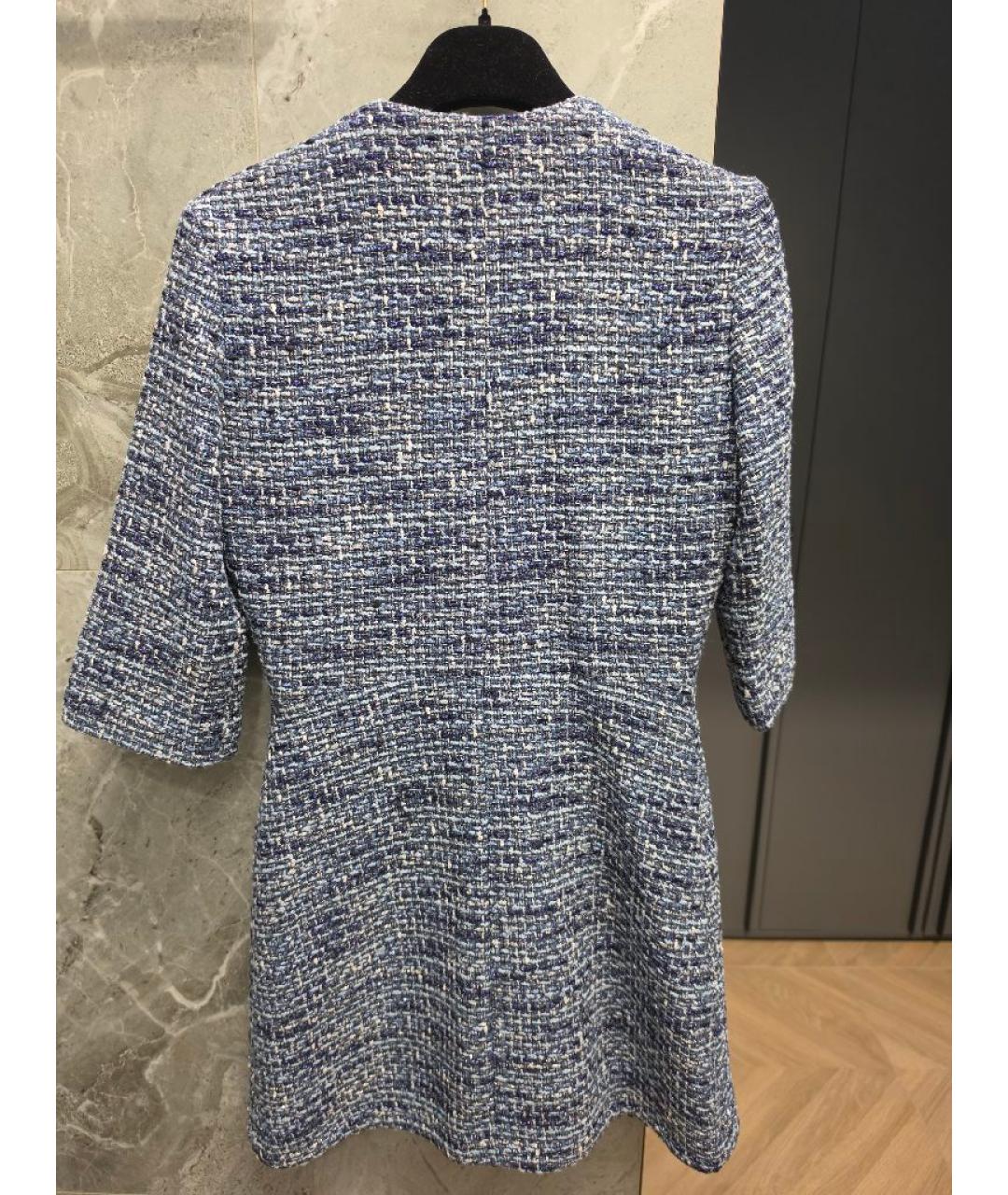 MAJE Мульти твидовое повседневное платье, фото 2