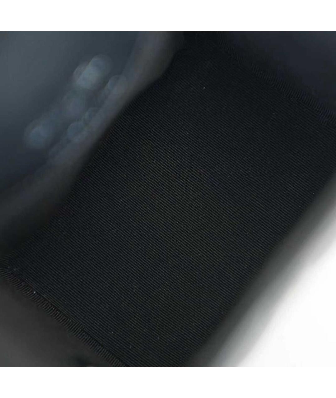 CHANEL Черная кожаная сумка через плечо, фото 7