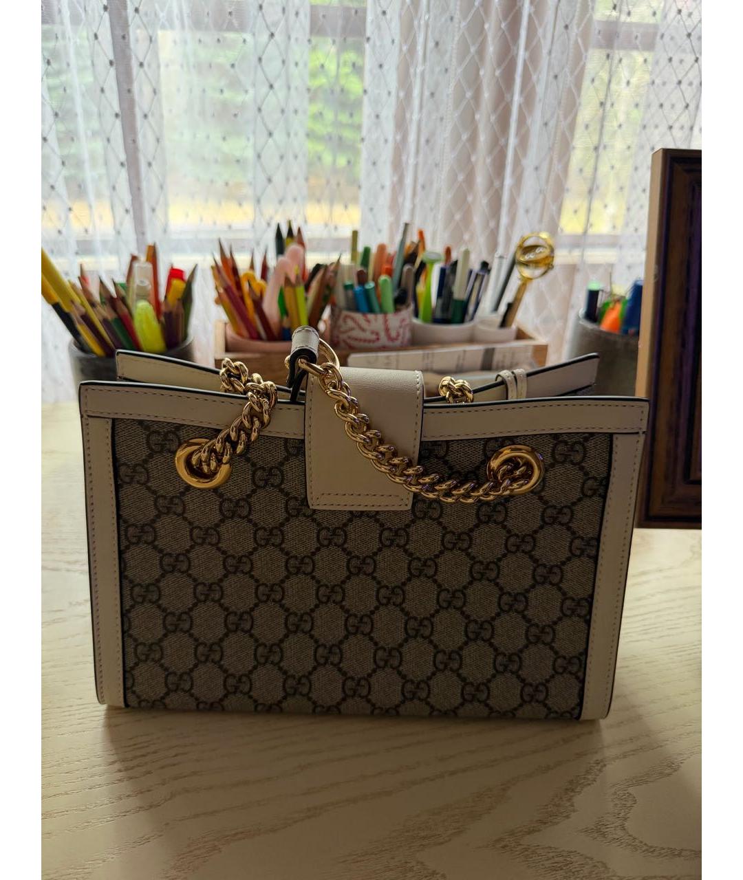 GUCCI Бежевая сумка через плечо, фото 3