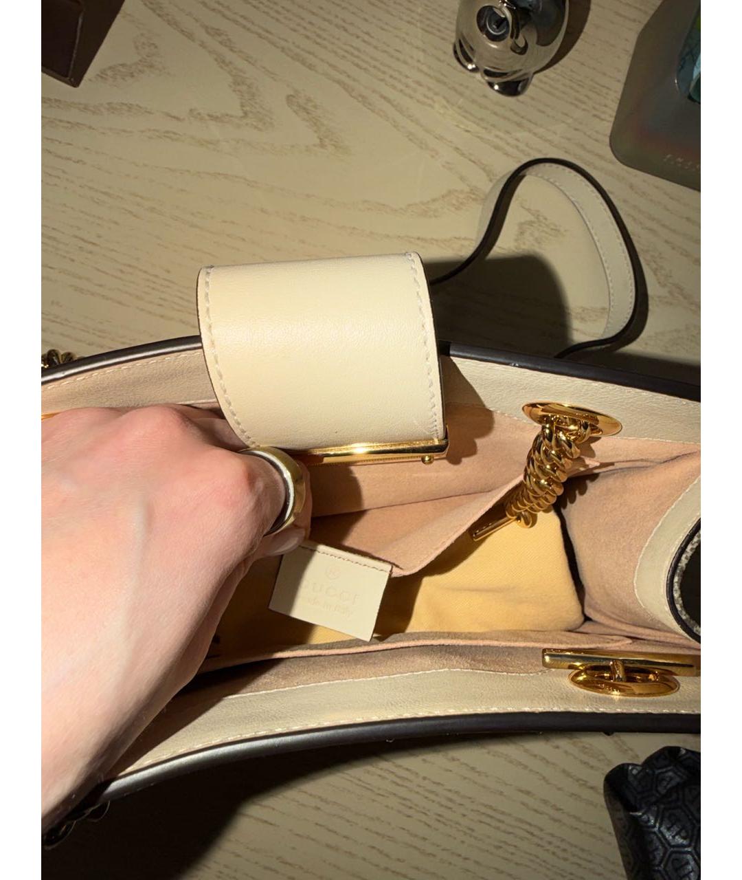 GUCCI Бежевая сумка через плечо, фото 7